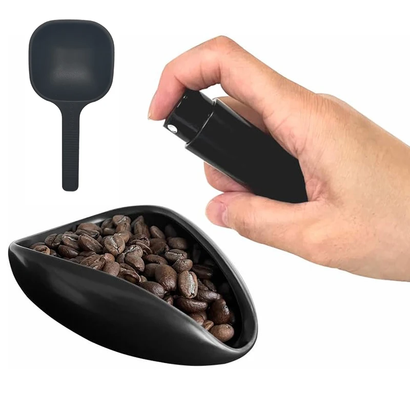 Coffee Tea Beans - Coffee Bean Measuring Cup Spoon Spray
