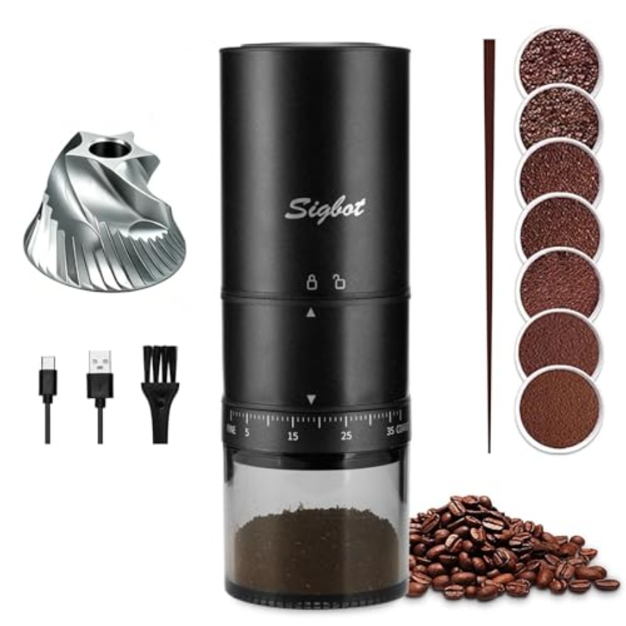 Coffee & Tea Collective - Portable Electric Coffee Grinder - 38