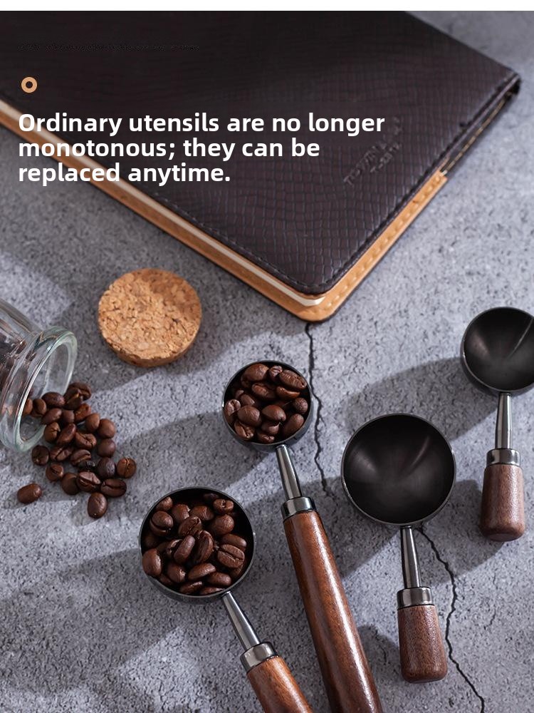Coffee Tea Beans - 304 Stainless Steel Coffee Bean Spoon