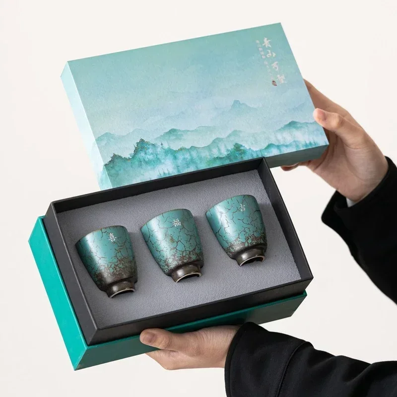 Coffee Tea And Sugar Set - Gift Box, Espresso Cups,Japanese Ceramic Tea