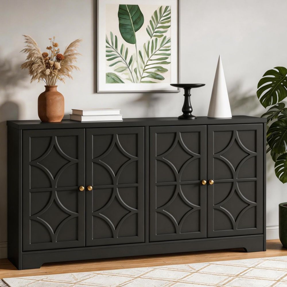 Coffee & Tea Collective - Sideboard Buffet Cabinet with Storage, 56