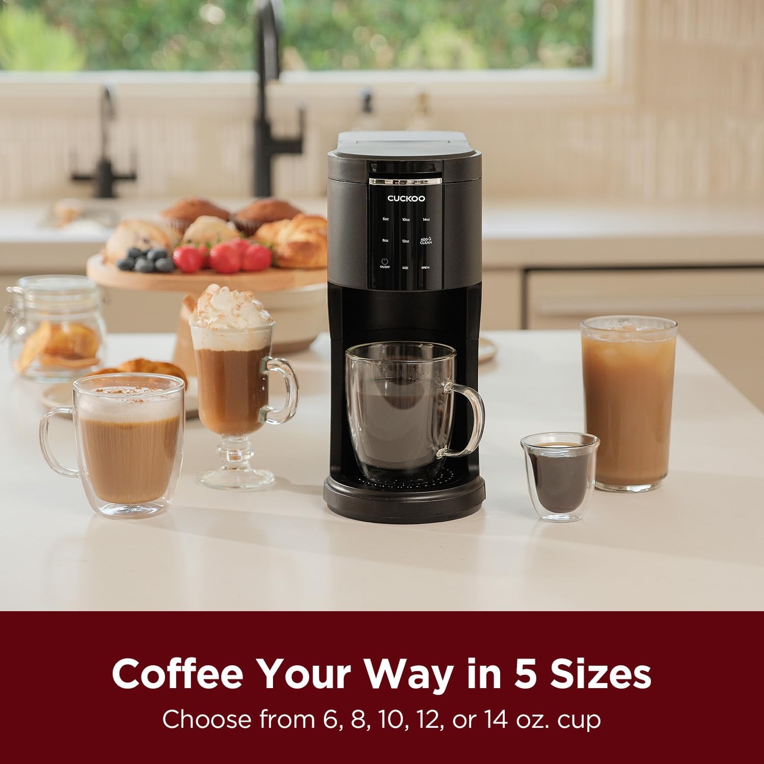 Single Serve Coffee Maker for  – Coffee Tea Espresso Machines recenzja i cena