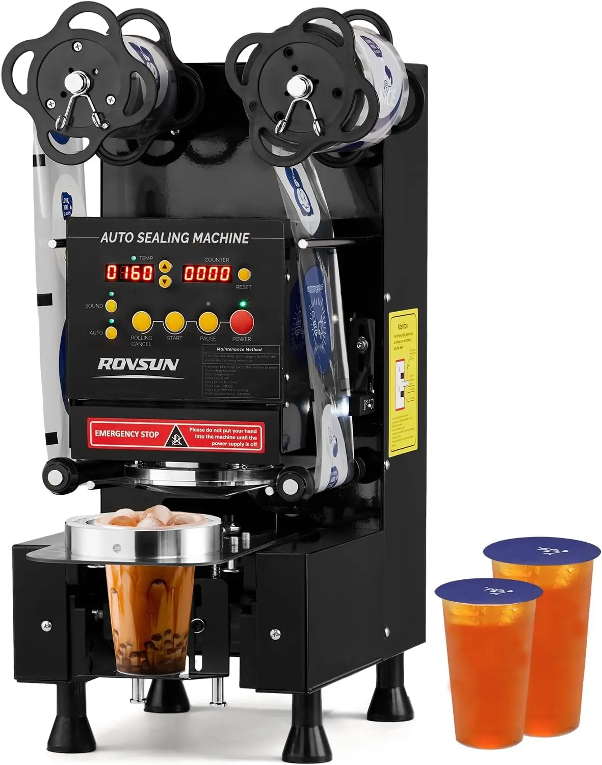 Automatic Cup Sealing Machine  – Coffee Tea Difference recenzja i cena