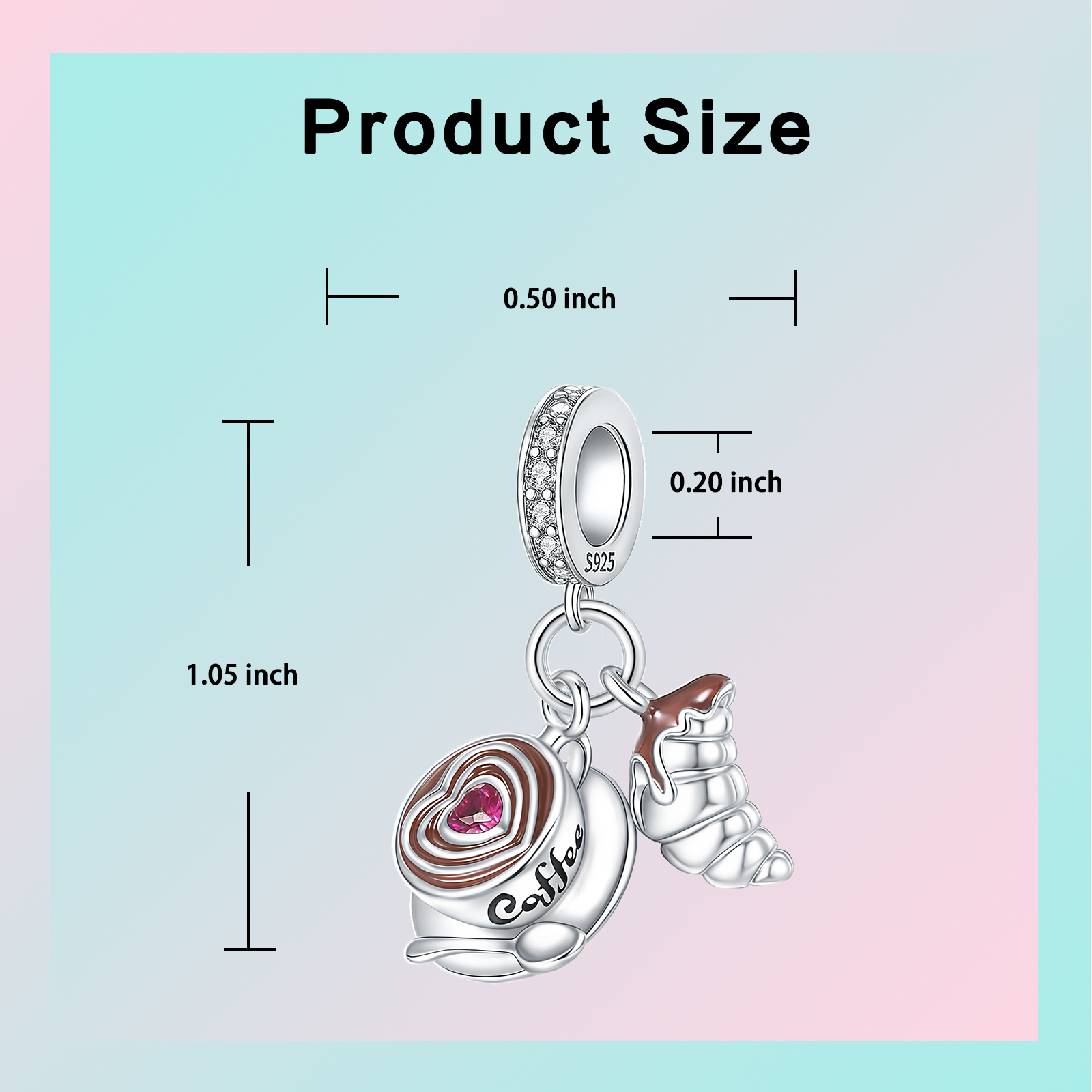 Coffee Lover Charms 925 Sterli – Coffee Tea Espresso Machines recenzja i cena