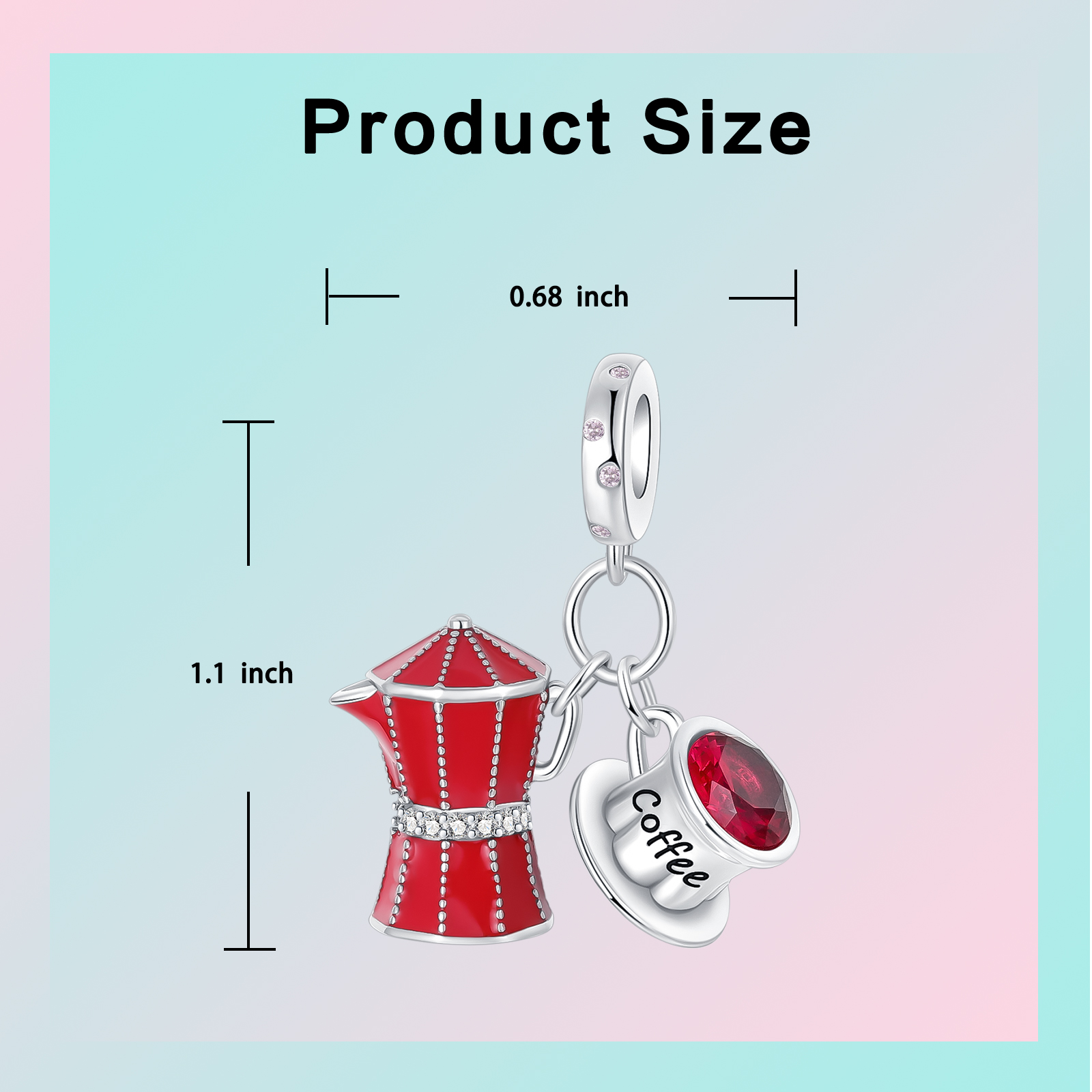 Coffee Lover Charms 925 Sterli – Coffee Tea Espresso Machines recenzja i cena