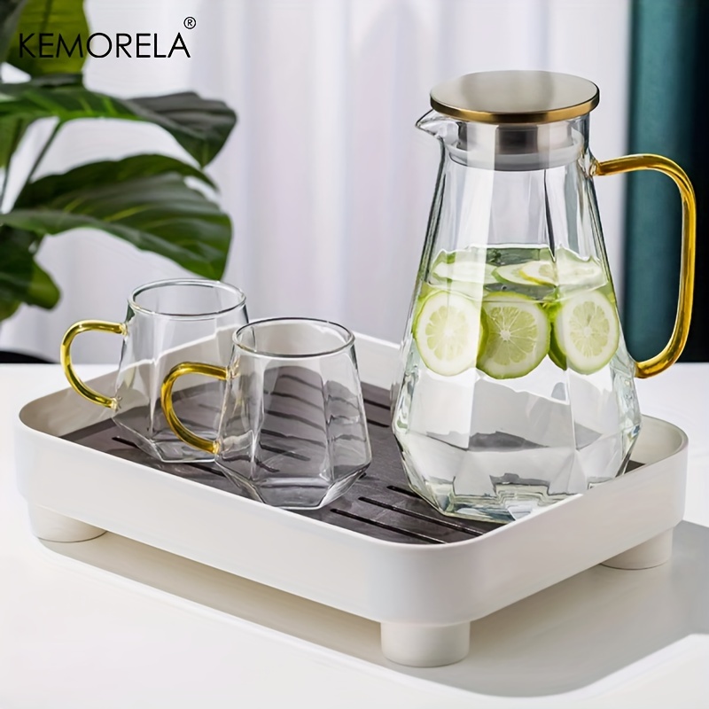 1PCS Diamond Texture Glass Tea – Cold Brew Jar recenzja i cena