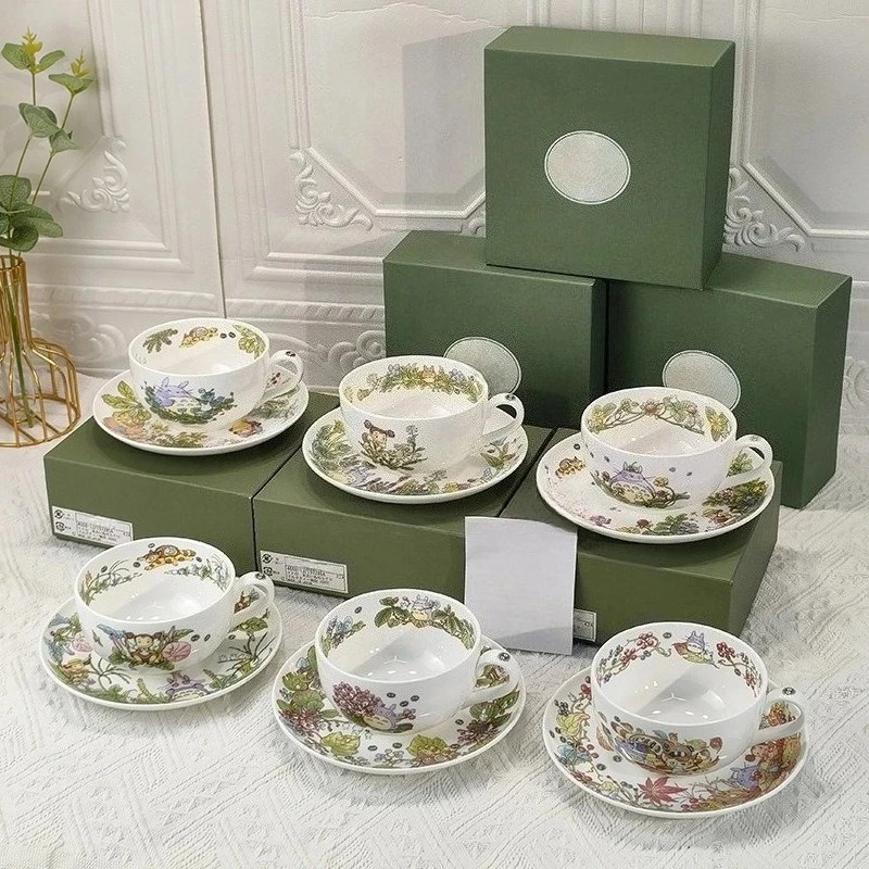 Bone China Coffee Cup Saucers  – Coffee Tea Uses recenzja i cena