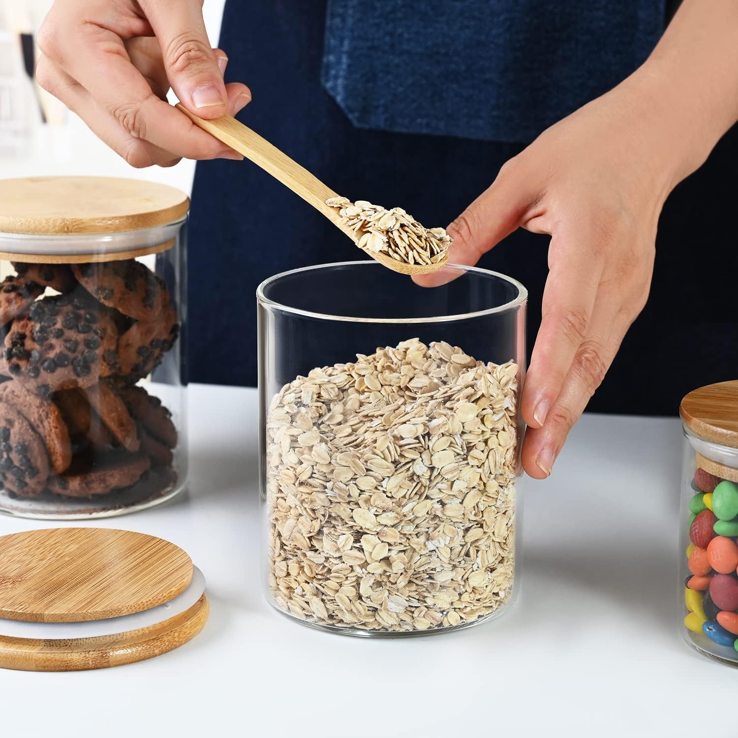 umieo Glass Food Storage Conta – Tea Coffee Sugar Container recenzja i cena