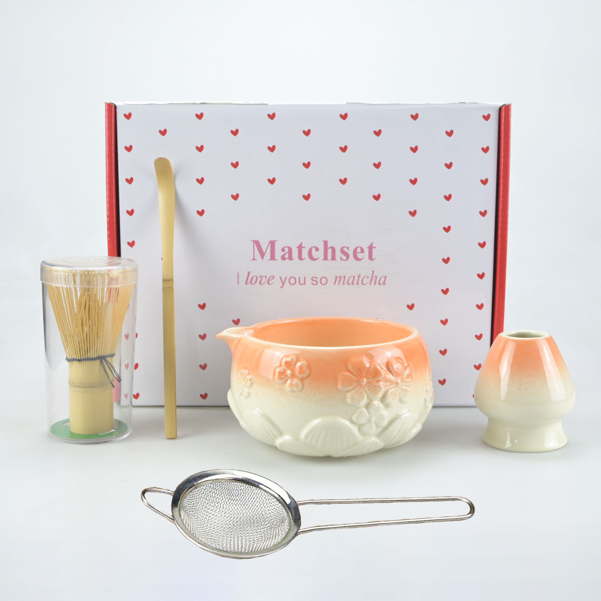 5pcs/set of Floral Matcha Tool – Matcha Whisk Set recenzja i cena