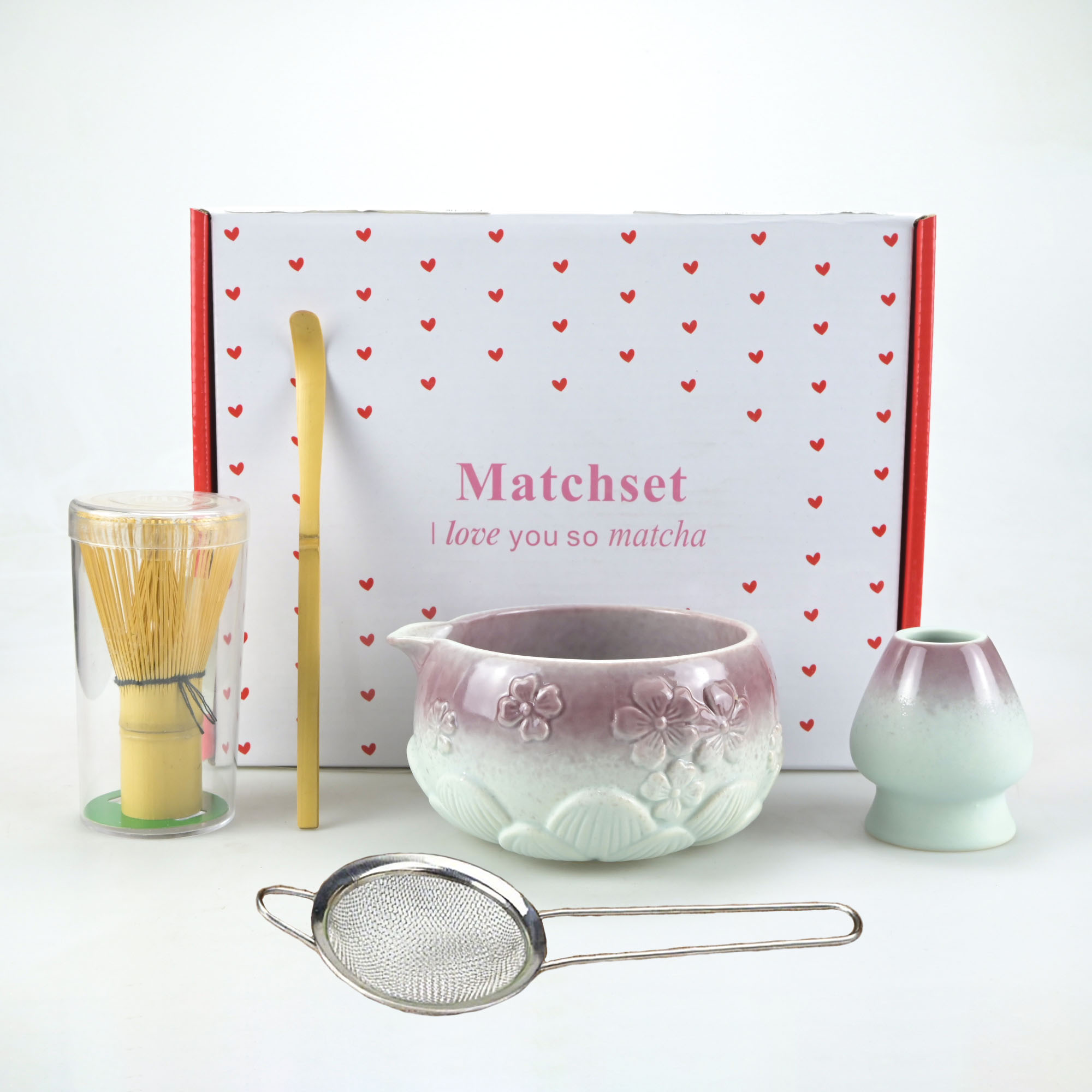 5pcs/set of Floral Matcha Tool – Matcha Whisk Set recenzja i cena