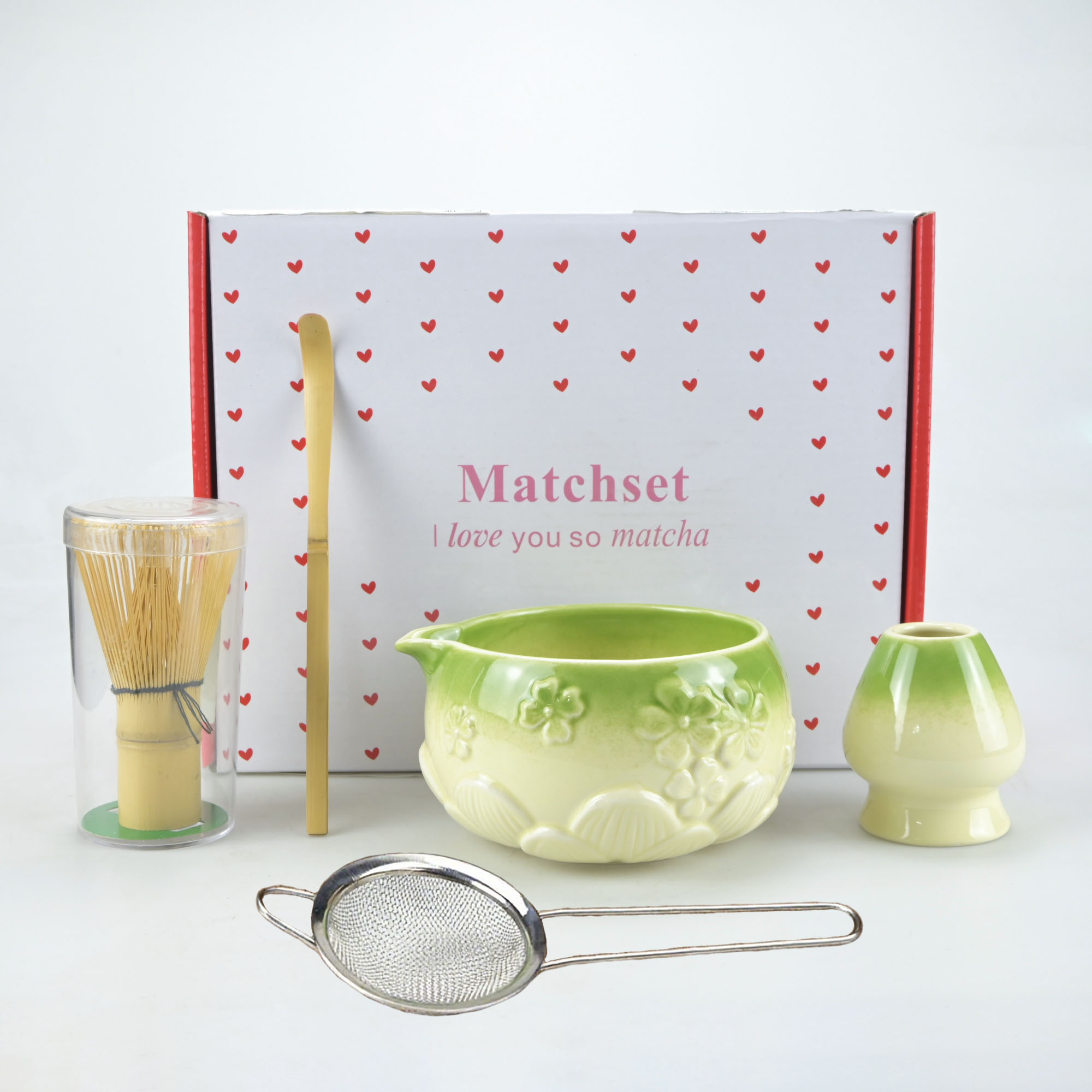 5pcs/set of Floral Matcha Tool – Matcha Whisk Set recenzja i cena