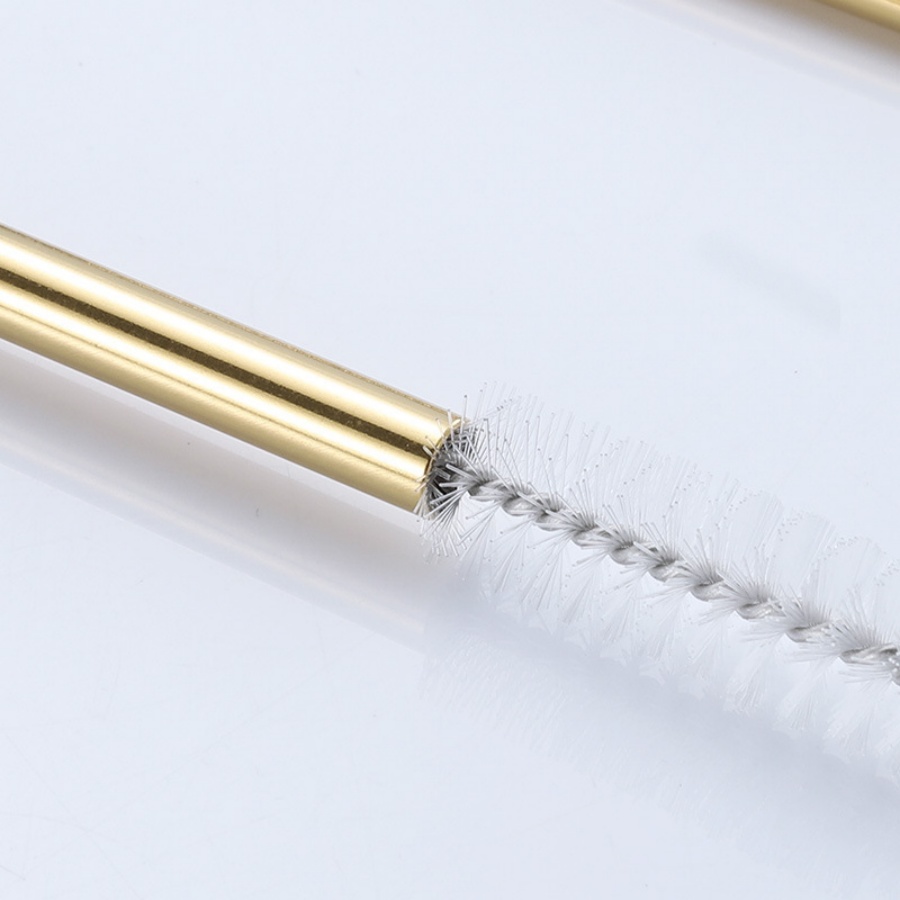 4pcs reusable gold straws milk – Coffee Tea Uses recenzja i cena