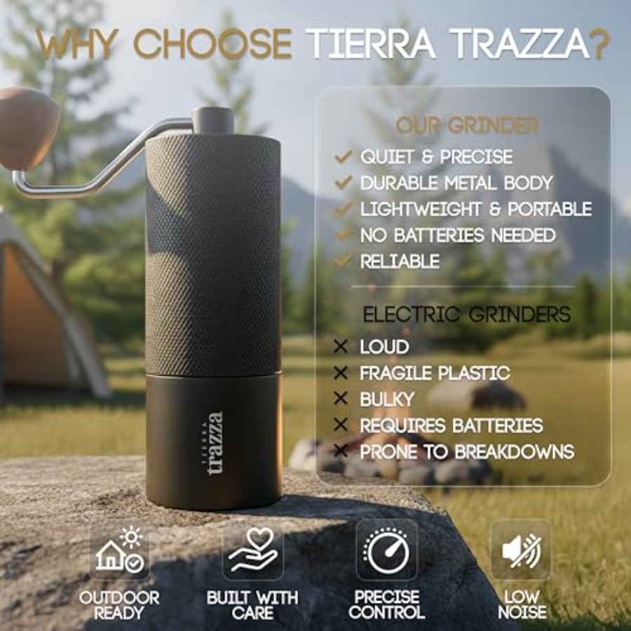 Manual Coffee Grinder, Conical – Coffee & Tea Collective recenzja i cena
