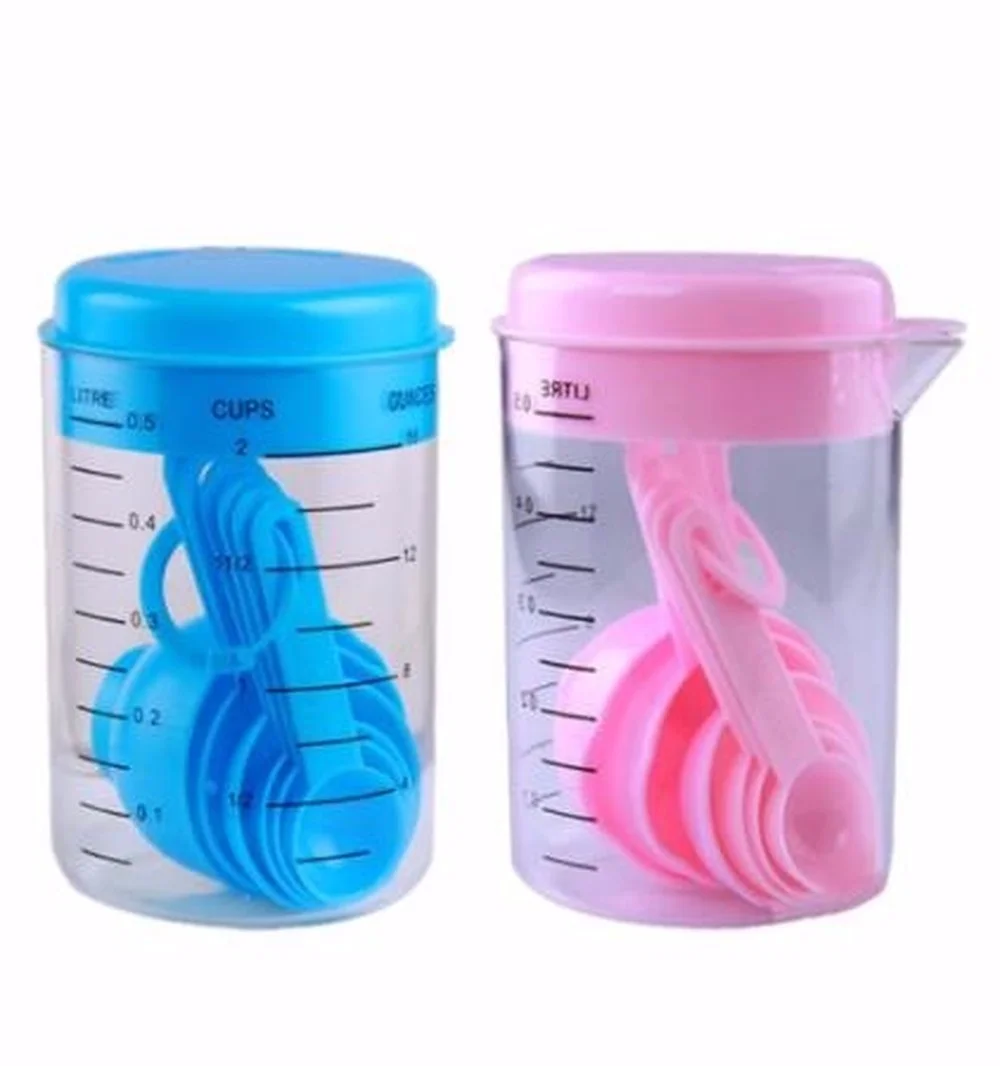 7 Pieces / Set Plastic Measuri – Coffee Tea And Sugar Set recenzja i cena