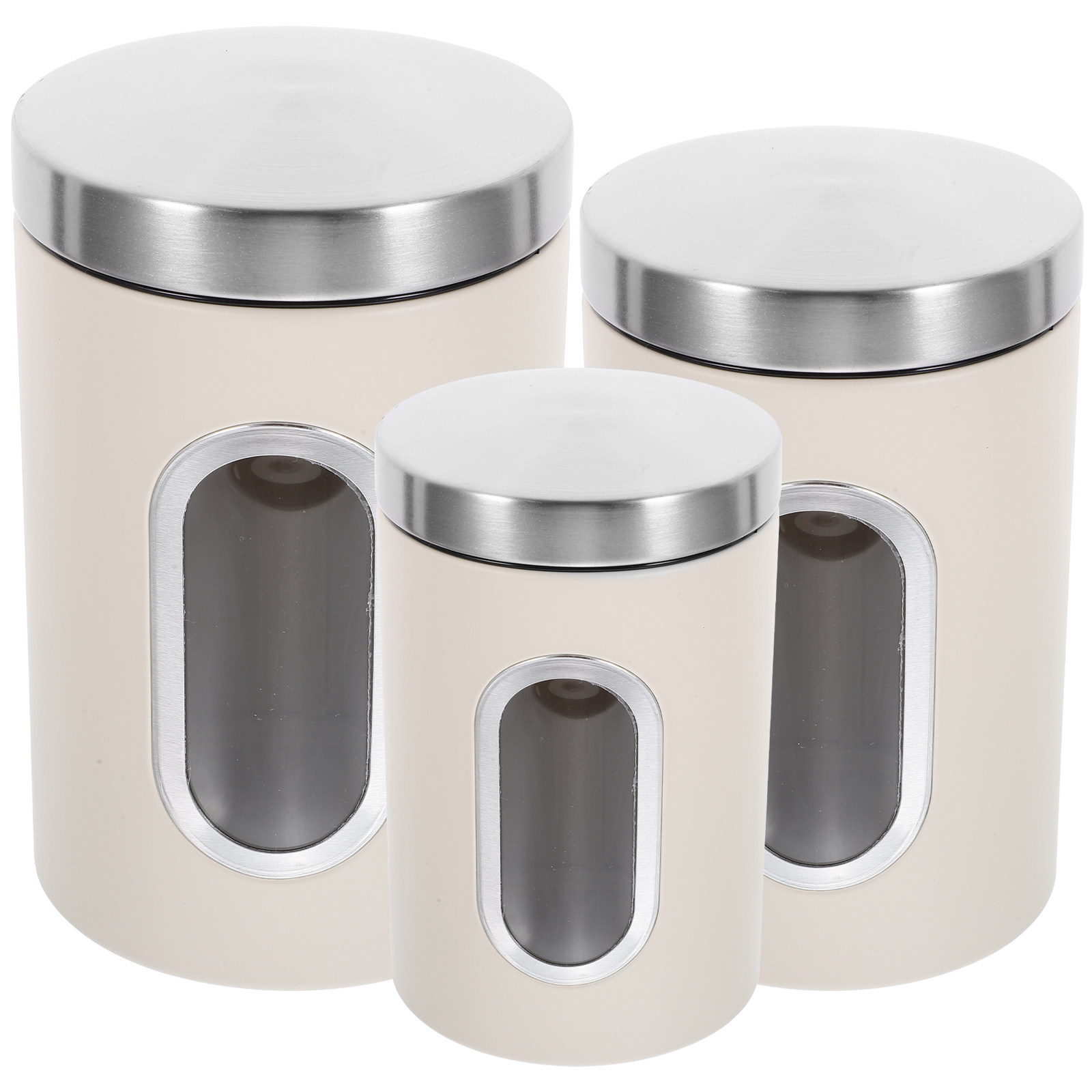 3Pcs Storage Jar Set Airtight  – Coffee Tea And Sugar Set recenzja i cena