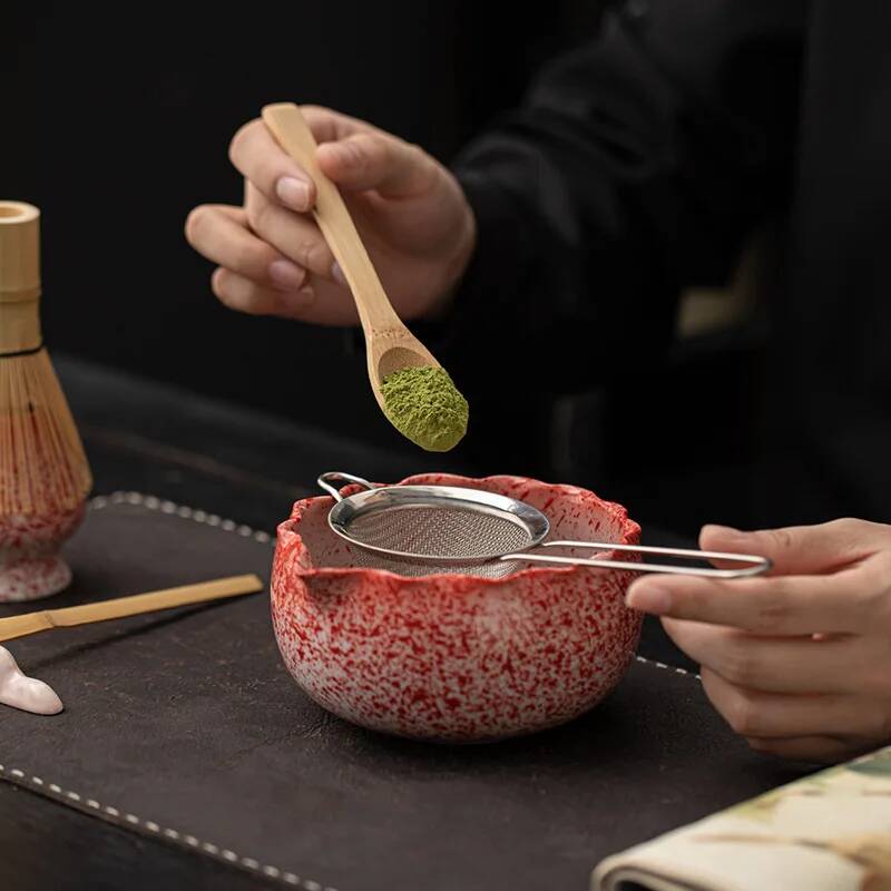1/2/4/8PCS (Round Moon/Flower  – Matcha Whisk Set recenzja i cena
