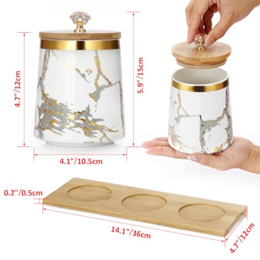 Set of 3 Canisters Set for Sug – Coffee Tea Pots recenzja i cena
