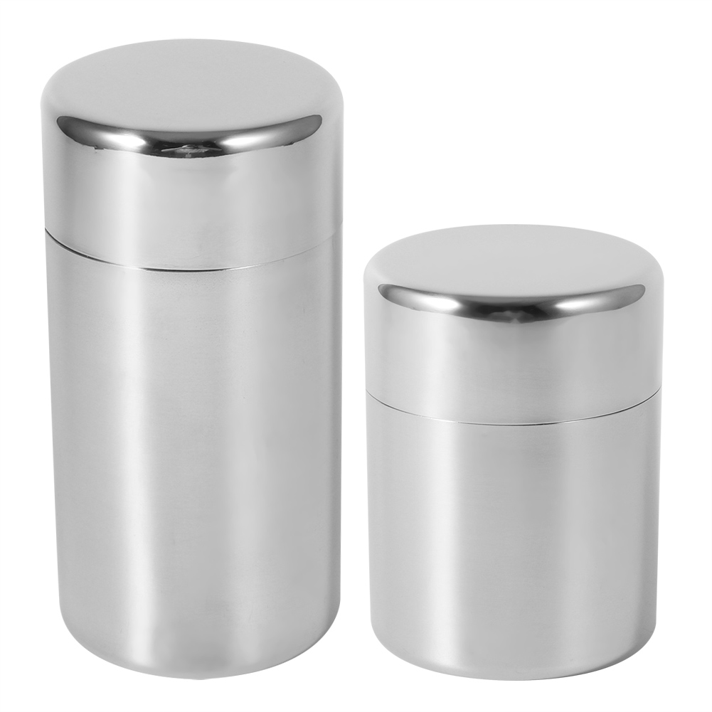 Stainless Steel Tea Leaf Tins  – Tea Coffee Sugar Container recenzja i cena