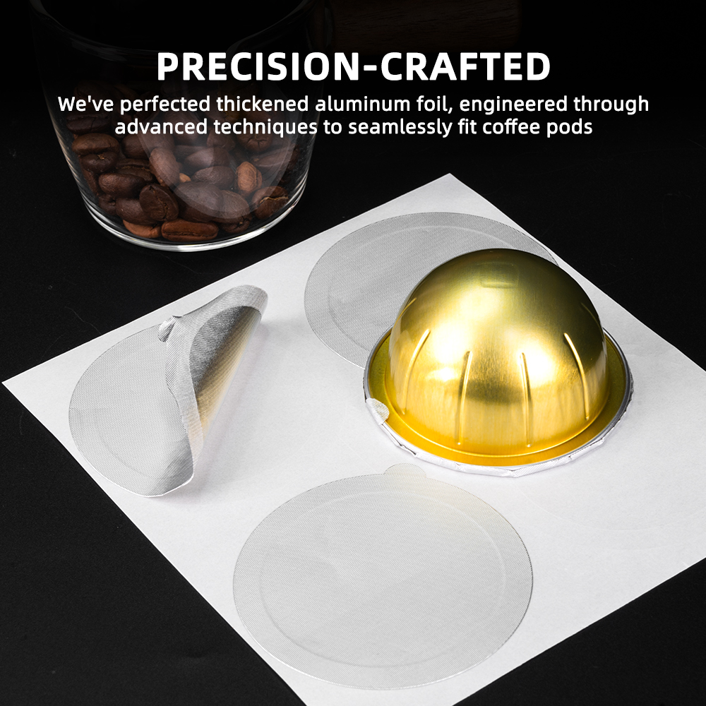 100PCS Self-adhesive Aluminum  – Coffee Tea Difference recenzja i cena
