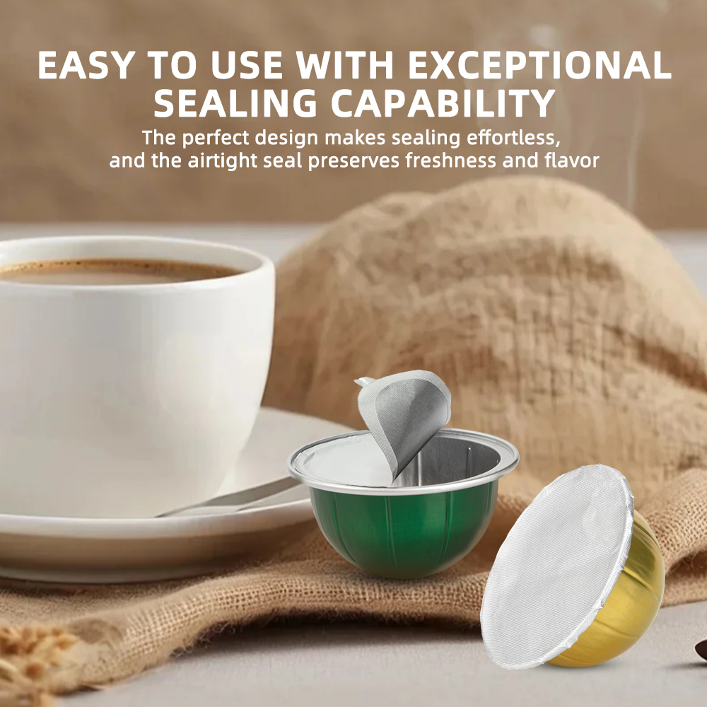 100PCS Self-adhesive Aluminum  – Coffee Tea Difference recenzja i cena