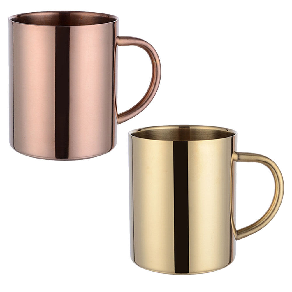 2Pcs Stainless Steel Mug Set D – Coffee Tea Uses recenzja i cena