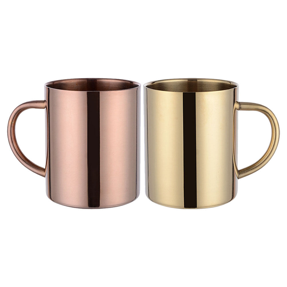 2Pcs Stainless Steel Mug Set D – Coffee Tea Uses recenzja i cena