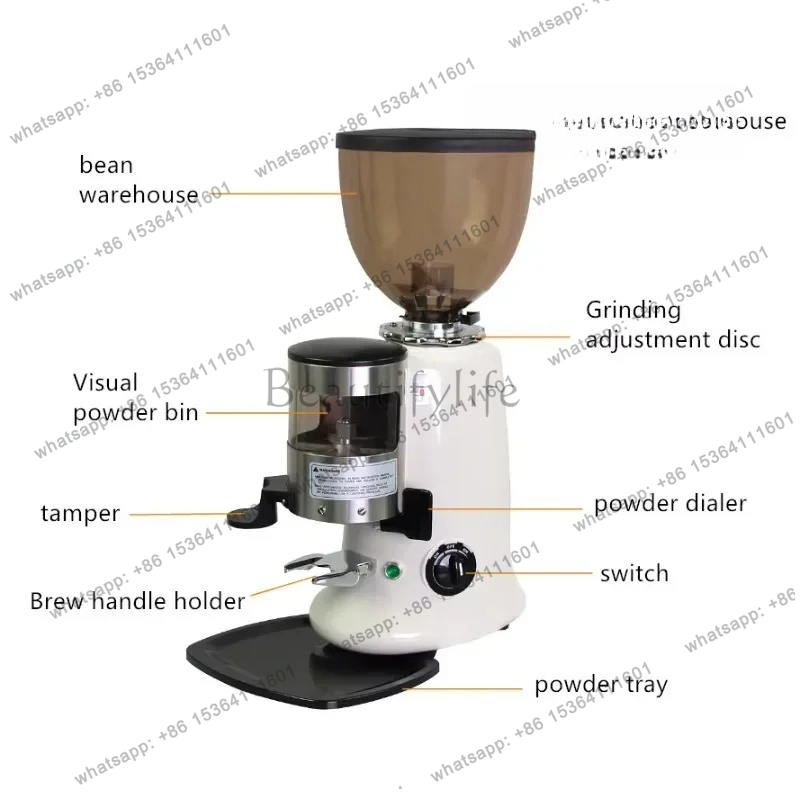 Flat Commercial Coffee Grinder – Coffee Tea Espresso Machines recenzja i cena