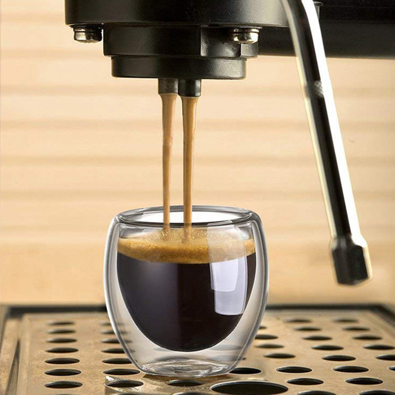 Double Walled Glass Coffee Mug – Coffee Tea And Sugar Set recenzja i cena