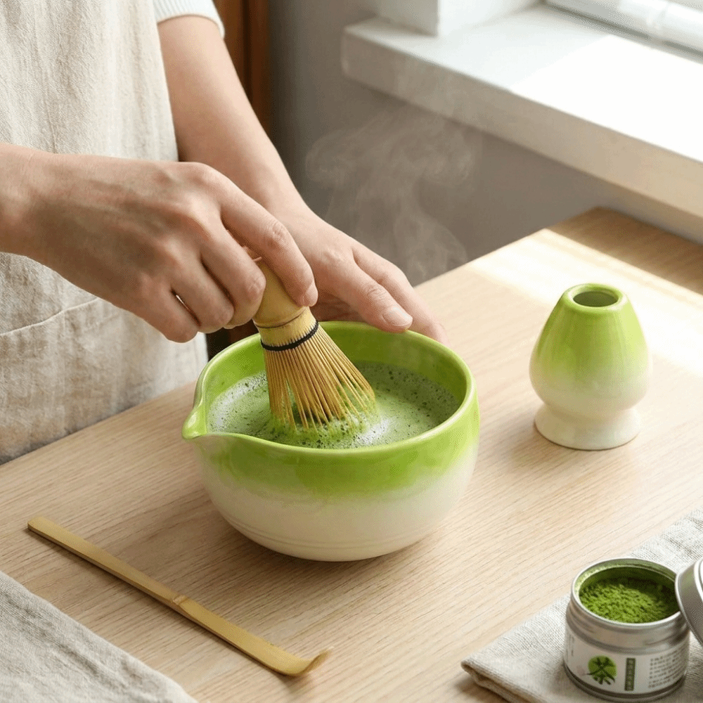Traditional Ceramic Matcha Bow – Matcha Whisk Set recenzja i cena