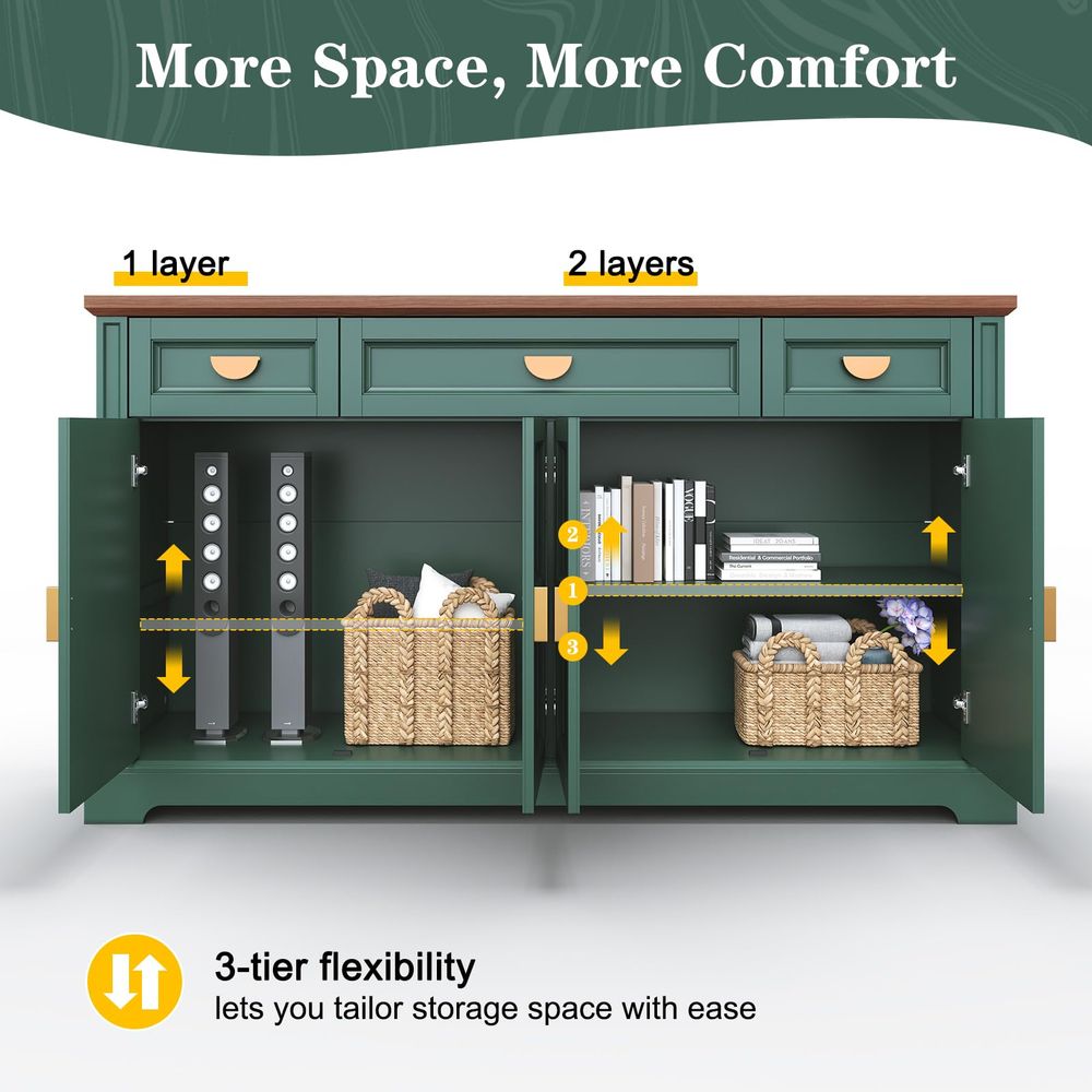 60 Large Buffet Sideboard Cabi – Coffee & Tea Collective recenzja i cena