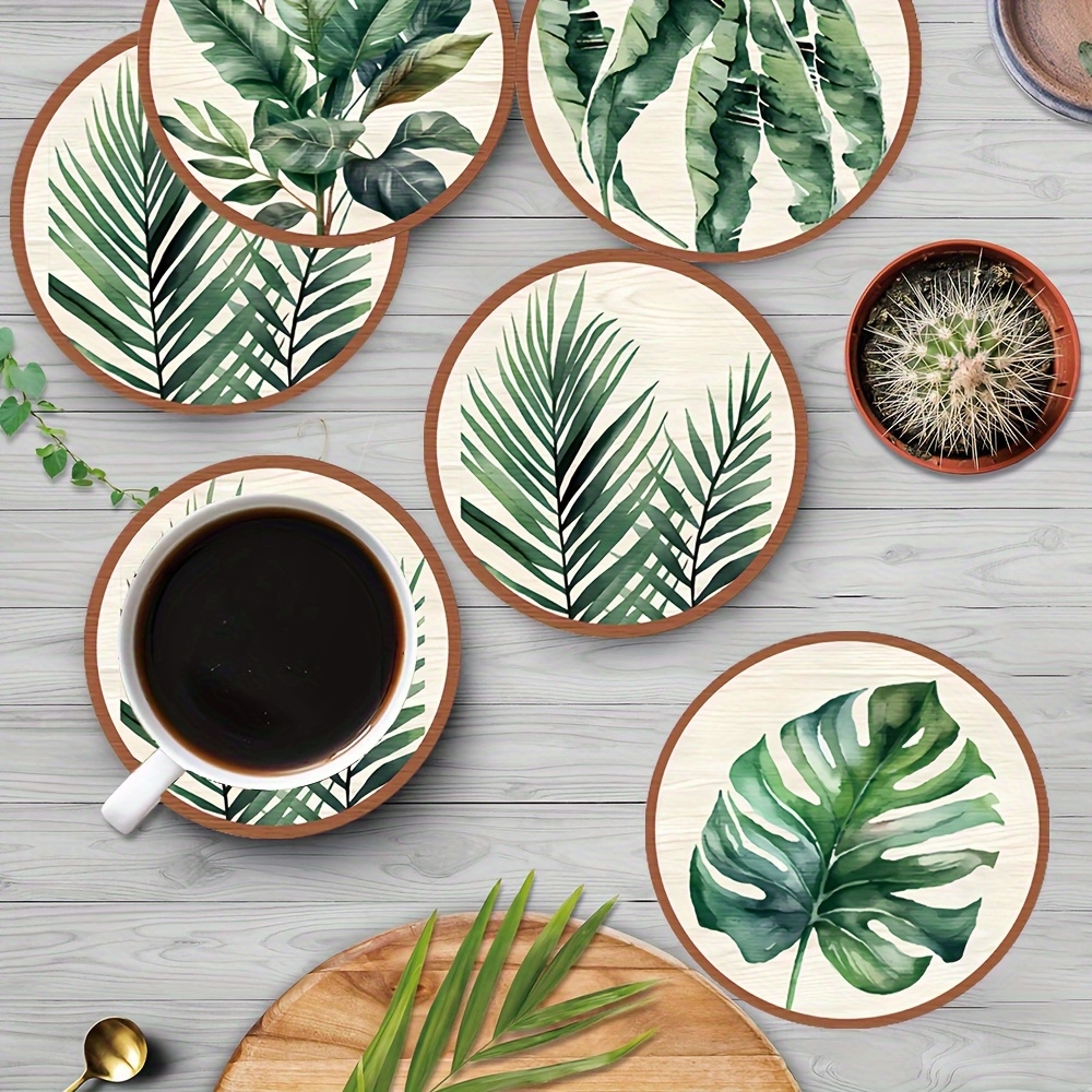 2D Flat 5pcs Tropical Plant gr – Coffee Tea Leaf recenzja i cena