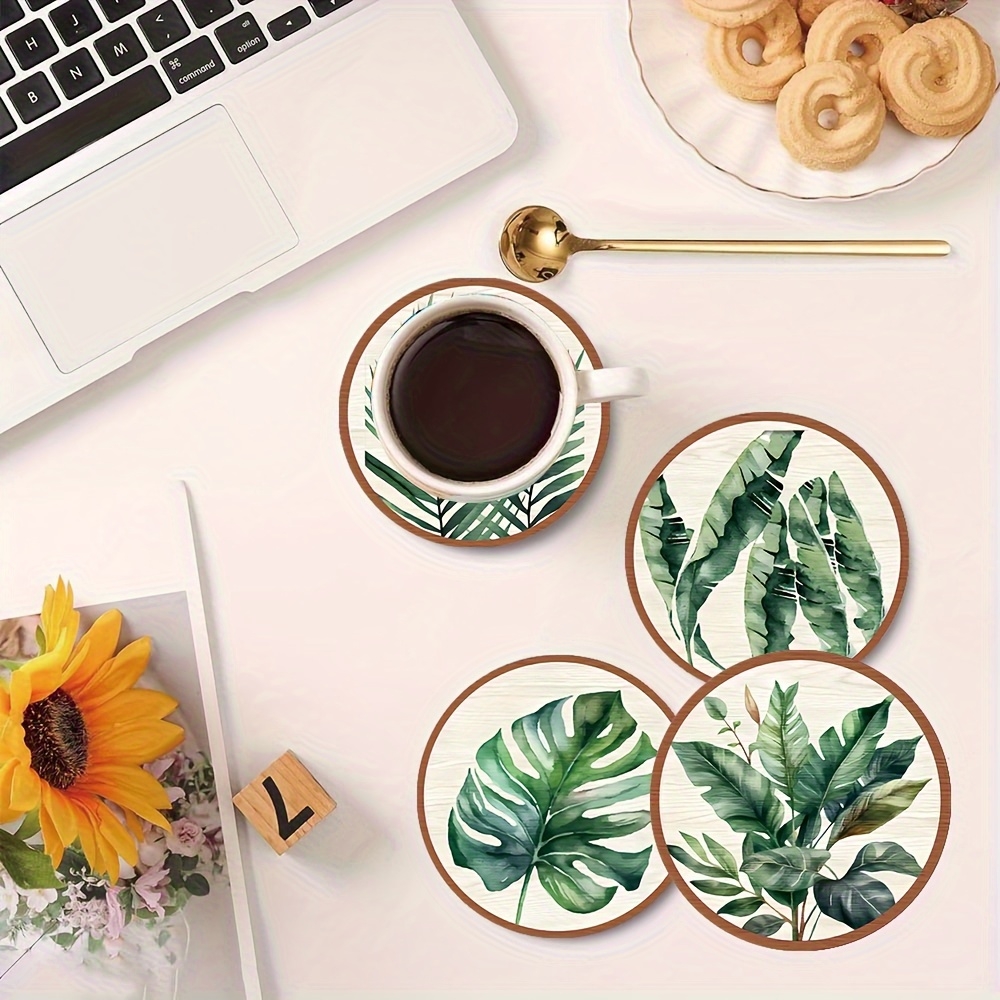 2D Flat 5pcs Tropical Plant gr – Coffee Tea Leaf recenzja i cena