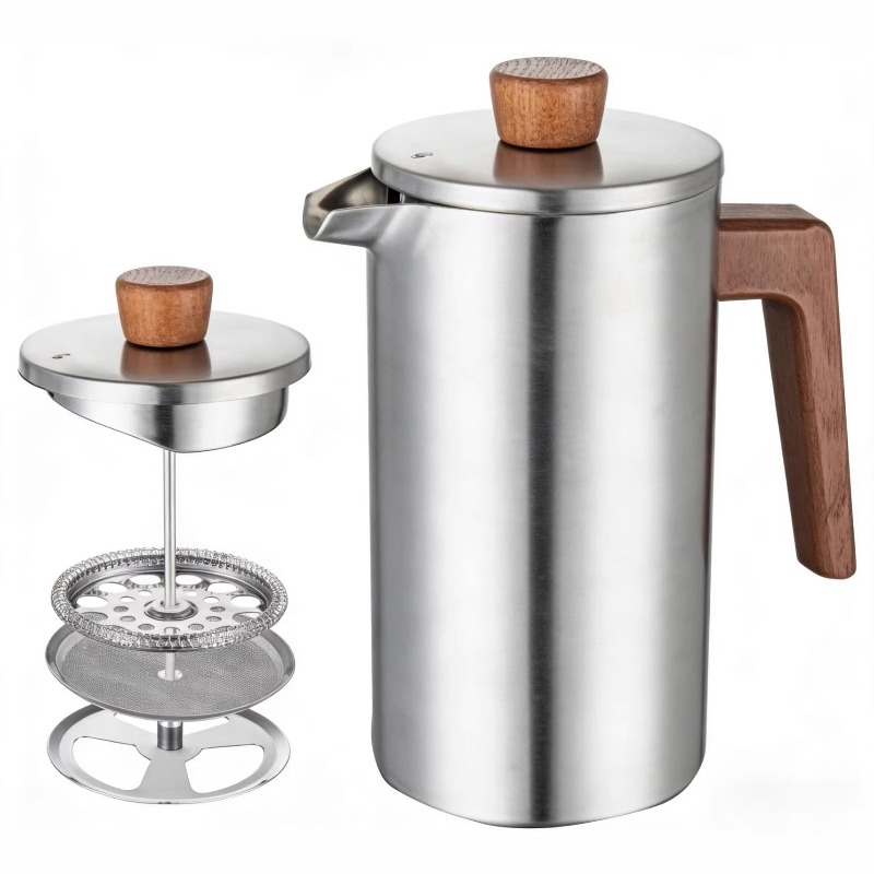 JUSTINLAU 1000ml Stainless Ste – Coffee Tea Pots recenzja i cena