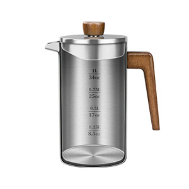 JUSTINLAU 1000ml Stainless Ste – Coffee Tea Pots recenzja i cena
