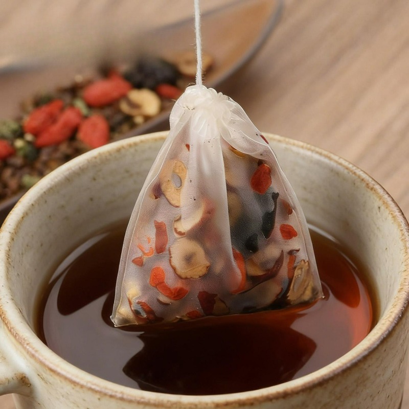 200/50Pcs Nylon Tea Bags Small – Coffee Tea Leaf recenzja i cena