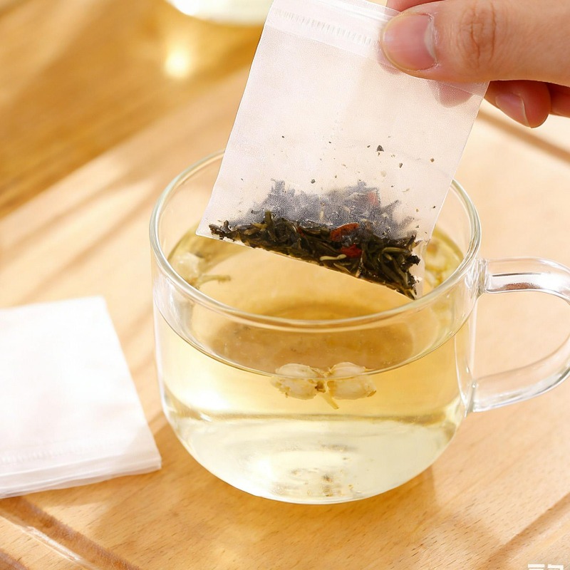 200/50Pcs Nylon Tea Bags Small – Coffee Tea Leaf recenzja i cena