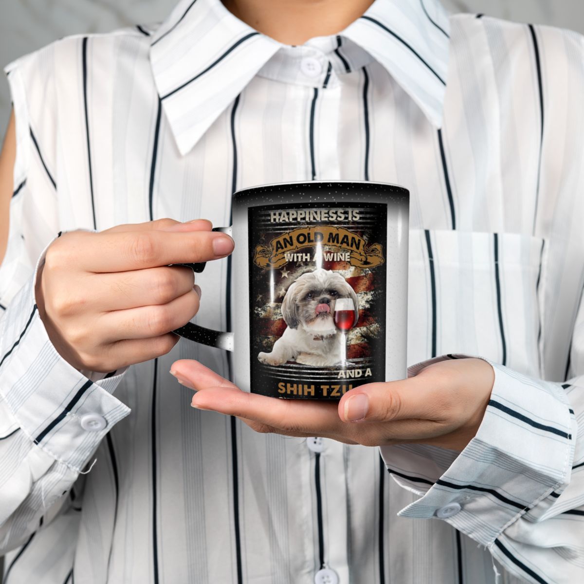Happiness Is An Old Man With A – Coffee Tea Near recenzja i cena