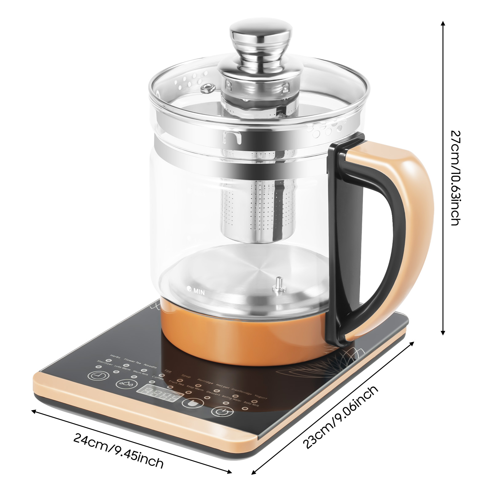 Multifunction Electric Glass K – Coffee Tea Difference recenzja i cena