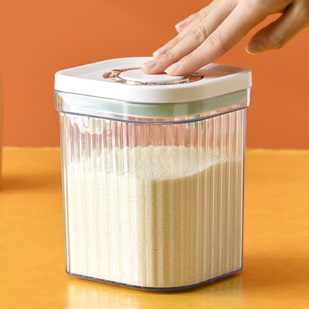 Stripe Pattern Milk Powder Sto – Tea Coffee Sugar Container recenzja i cena