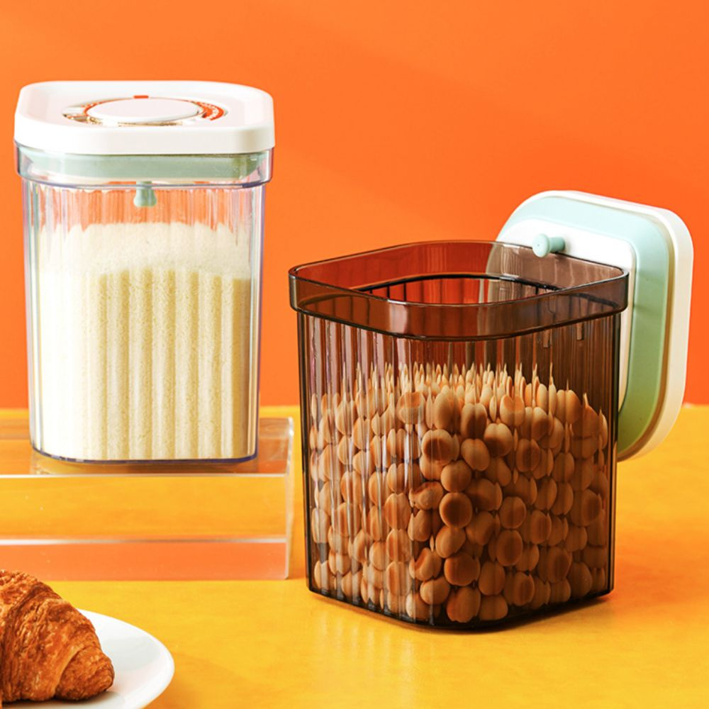 Stripe Pattern Milk Powder Sto – Tea Coffee Sugar Container recenzja i cena