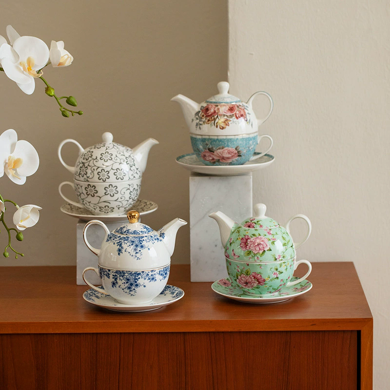 Flower Teapots,Coffee Pot,Moth – Coffee Tea And Sugar Set recenzja i cena