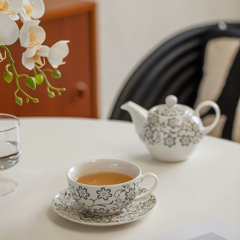 Flower Teapots,Coffee Pot,Moth – Coffee Tea And Sugar Set recenzja i cena