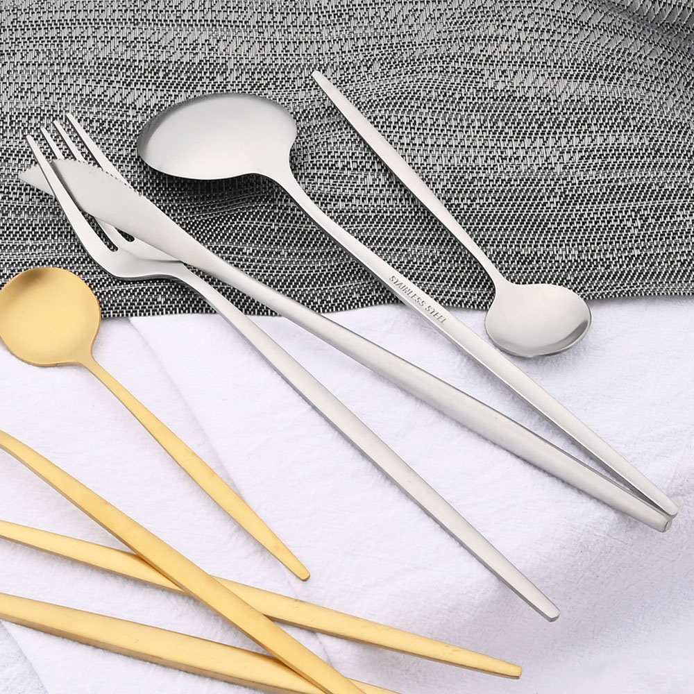 6Pcs Small Matte Spoon Tea Cof – Coffee Tea And Sugar Set recenzja i cena