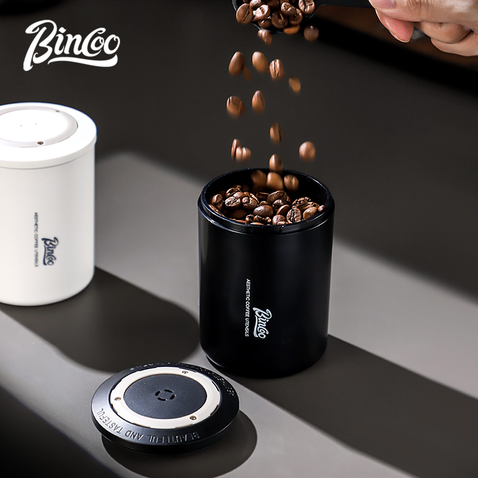 Bincoo Coffee Powder Airtight  – Coffee Tea Beans recenzja i cena
