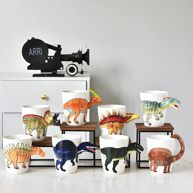Dinosaur Shaped Water Cup Cute – Coffee Tea Difference recenzja i cena