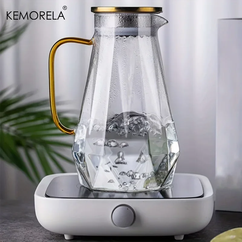 1PCS Diamond Texture Glass Tea – Cold Brew Jar recenzja i cena