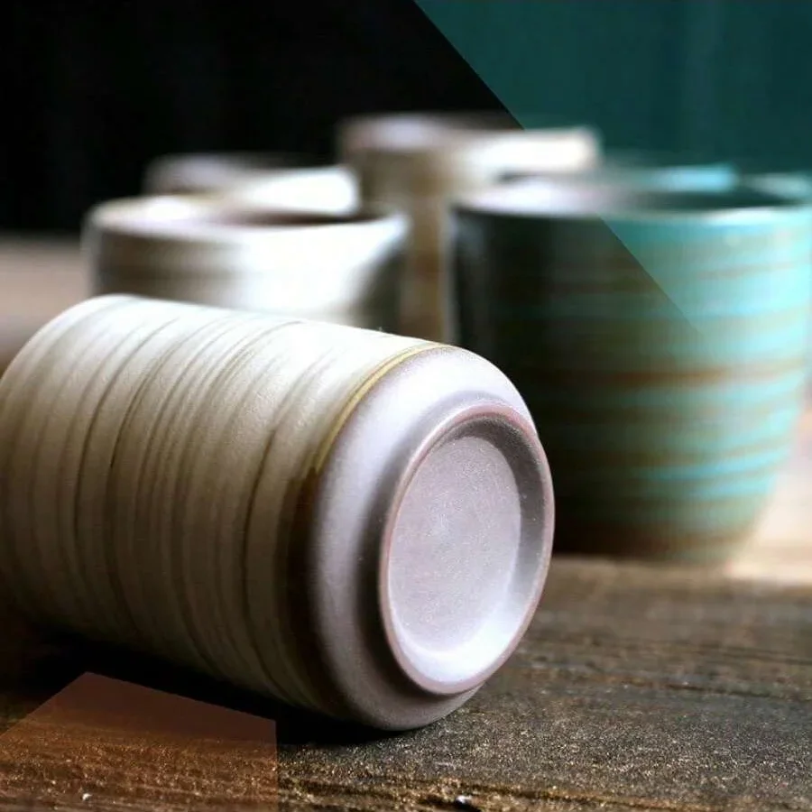 Hand-Painted Crackle Glaze Sto – Coffee Tea Uses recenzja i cena