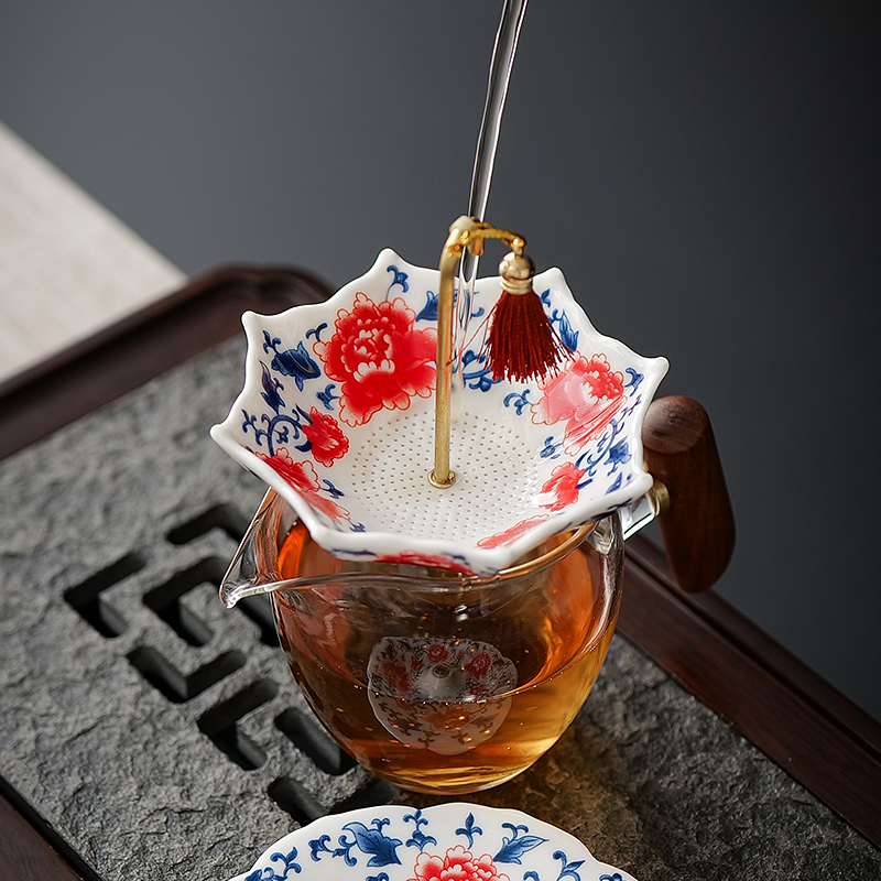 Chinese Blue White Porcelain U – Coffee Tea Leaf recenzja i cena