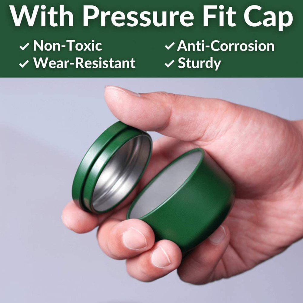 Tea Can with Airtight Lids Tin – Tea Coffee Sugar Container recenzja i cena