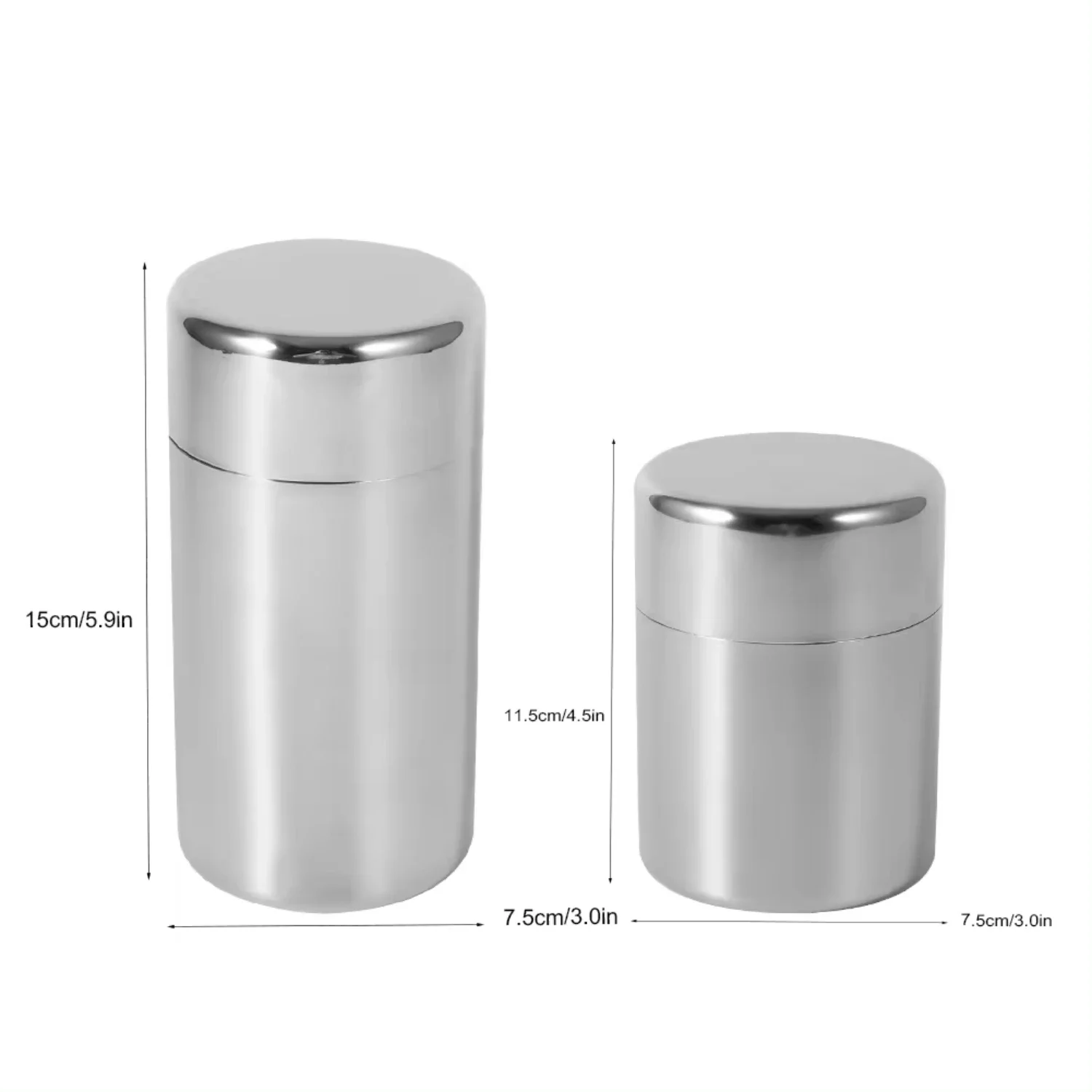 Stainless Steel Tea Leaf Tins  – Tea Coffee Sugar Container recenzja i cena